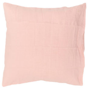Bed and Philosophy European pillowcase Blush